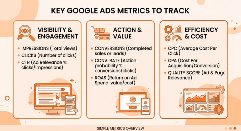 Key Google Ads Metrics to Track